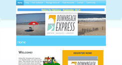 Desktop Screenshot of downbeachexpress.com